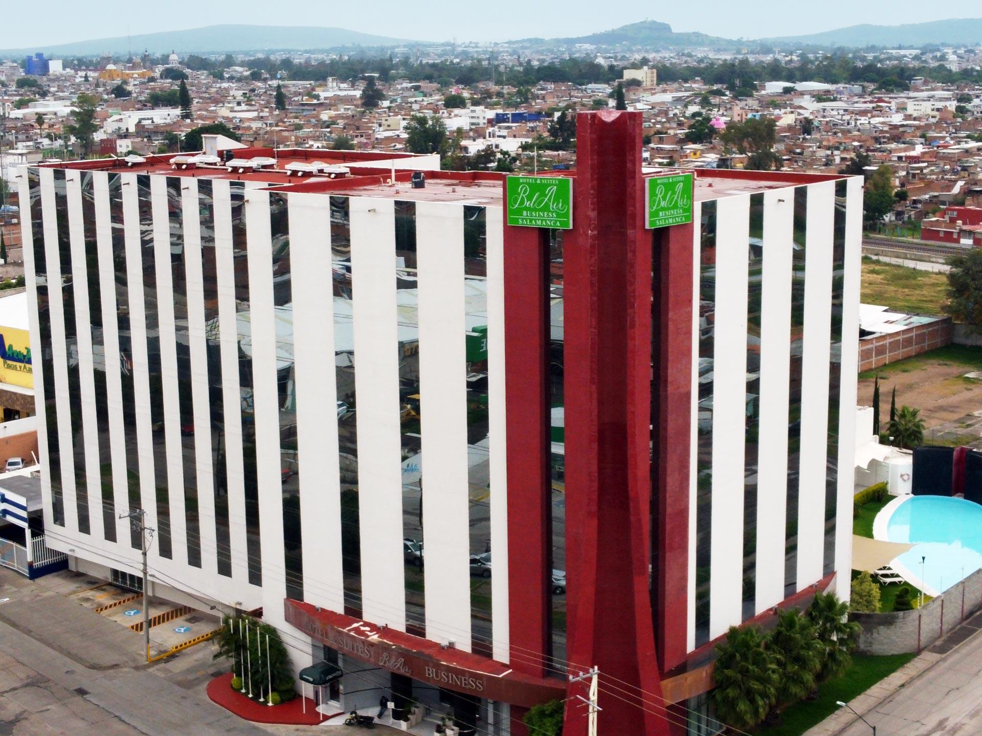 Hotel & Suites Bel Air Business Salamanca Eksteriør billede